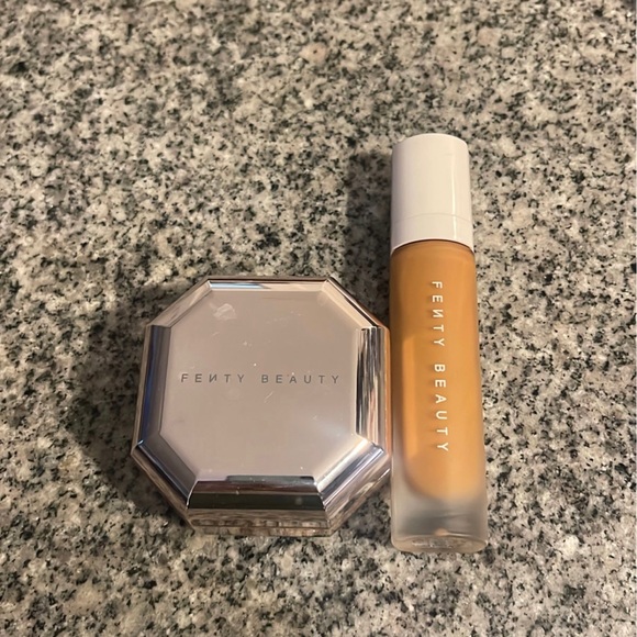 Fenty Beauty Other - Fenty Beauty 385 Foundation and Hazelnut Setting Powder Bundle